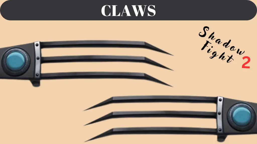 Battle-Ready: The Definitive Guide To Shadow Fight 2 Top Weapons 1 shadow fight 2 claws weapon image