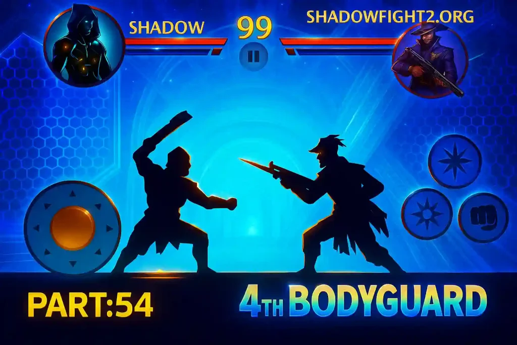 shadow fight 2 mod apk  gameplay action image